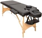 Tectake 2 Zonen Massageliege Freddi Breite 61 cm Polsterung 5 cm Inklusive