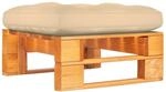 vidaXL Garten-Palettenhocker Honigbraun Impr&auml;gniertes Kiefernholz 3066448