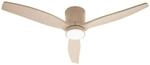 Lucande LED Deckenventilator mit Lampe Sorin 10034323 Leselampe Modern in Creme aus