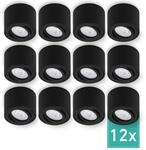 Oktaplex 12er Set Spots Modern Lile S inkl. LED-Module Dimmbar Neutralwei&szlig;...