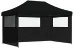 vidaXL Party-Zelt Schwarz 292 x 440 x 315 cm Oxford-Stoff 42023627