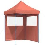 vidaXL Party-Zelt Terrakotta 200 x 200 x 306 cm Oxford-Stoff 42023527