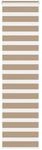vidaXL Doppelrollo Sandbraun 60x230 cm Stoffbreite 55,9 cm Polyester 4014591