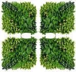 Outsunny K&uuml;nstliche Hecke PE 50L x 50B x 7T cm