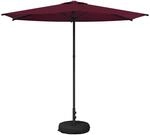 vidaXL Garten-Schirm mit Fu&szlig; 270 x 270 cm Polyester Rechtwinklig 42036226