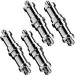 Walimex Set 4X Spigot Gewinde Adapter 3/8 Zoll 1/4 Zoll Fotografie Kamera...