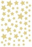 ESTAhome Wandtattoo Sternenhimmel Gelb 33 cm x 47,5 cm 156120