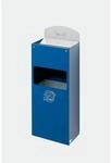PROREGAL Robuster Wandascher Mit Schild 4 Liter HxBxT 55 x 14,5 x 22 cm...