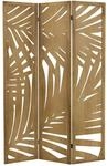 ML-Design Paravent 3-Teilig Sapporo Natur Raumteiler 170x121 cm aus Paulownia-Holz