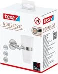 Tesa Zahnputzbecher Nooblesse Edelstahloptik