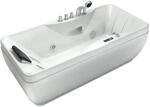 AcquaVapore Whirlpool Vollausstattung Pool Badewanne Wanne W49H-TH-PL 170x80 mit