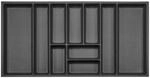 SOTECH ORGA-BOX-3 Besteckeins&auml;tze Tiefe 473 mm H&ouml;he 50,5 mm Anthrazit
