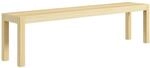 HOMCOM Sitzbank 3-Sitzer bis 330 kg Belastbar 175 x 33 x 45 cm