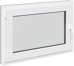 vidaXL Kellerfenster RISOR Anthrazit 90 x 50 cm PVC und Glas 42047285