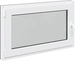 vidaXL Kellerfenster RISOR Anthrazit 100 x 70 cm PVC und Glas 42047336