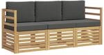 vidaXL Sofagarnituren Massivholz Akazie 3391297