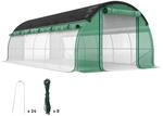Outsunny Gew&auml;chshaus mit 12 Fenster und Erdanker 6 x 3 x 2 m
