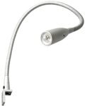 kalb LED Bettleuchte Chrom Warmwei&szlig; Leseleuchte Aufbauleuchte Nachttischlampe 1er