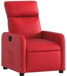 vidaXL Relaxsessel Rot Kunstleder 374188