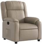 vidaXL Relaxsessel Cappuccino-Braun Kunstleder 373528