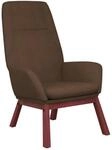 vidaXL Relaxsessel Stoff Braun 341386
