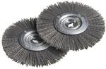 Westfalia Fugenb&Uuml;Rsten Nylon 2er Set 2 In 1 Fugenturbo mit Fangbox Schwarz Metall