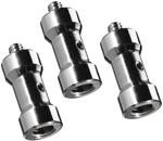 Walimex Set 3X Spigot Gewinde Adapter 1/4 Zoll Auf 3/8 Zoll Fotografie Kamera