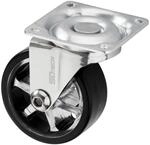 SOTECH Lenkrolle RAPID &Oslash;50 mm Schwarz Belastbar Bis 35 Kg