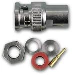 Goobay BNC-Stecker mit Schraubanschluss Gold-Pin