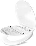 DomuSPA Toilettendeckel Absenkautomatik WC Sitz Toilettensitz Mit Quick-Release