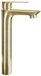 Planetm&ouml;bel Einhebelmischer Waschtischarmatur 29 cm Gold Brush Keramikkartusche