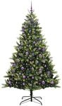 vidaXL K&uuml;nstlicher Klapp-Weihnachtsbaum mit 300 LEDs Gr&uuml;n 240 cm 3396015