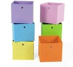 Sekey Aufbewahrungsboxen 6er Set Stoffboxen Faltboxen aus Vliesstoff mit Griff