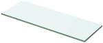 vidaXL Regalboden Glas Transparent 50x12 cm 243817