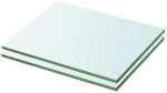 vidaXL Regalb&ouml;den 2 Stk Glas Transparent 20x20 cm 3051544
