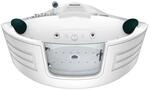 AcquaVapore Whirlpool Pool Badewanne Eckwanne Wanne W70 150x150 mit T&uuml;r Walk-in-