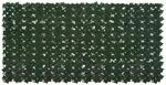 vidaXL Balkonsichtschutz mit Bl&auml;ttern Dunkelgr&uuml;n 200 x 100 cm 42040627