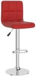 vidaXL Barhocker Weinrot Kunstleder 334225