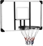 vidaXL Basketballkorb Transparent 106x69x3 cm Polycarbonat 93668