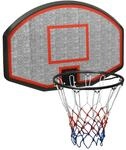 vidaXL Basketballkorb Schwarz 90x60x2 cm Polyethylen 93666