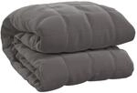 vidaXL Gewichtsdecke Grau 220x240 cm 11 kg Stoff Modell 1