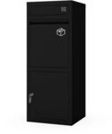 JAN NOWAK Brief- und Paketkasten Schwarz PAT 1020 x 410 x 380 mm