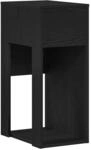 vidaXL Computerschrank mit Schublade Schwarz 30x44x74 cm 858732