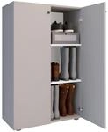 VCM Schuhschrank Lona Grau