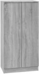 vidaXL Schuhschrank Grau Sonoma 55x35x108 cm Holzwerkstoff 342669