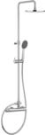 Kronenbach Duschsystem 2.0 rund mit Einhebelmischer und Kopfbrause 22,5 cm in...