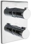 PaulGurkes Unterputz Thermostat Armatur Wannenmischer Brausebatterie Eckig