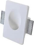 N&auml;ve LED-Einbauleuchte Rund Einbauspot Wei&szlig; 5,5 cm x 18 cm x 12 cm