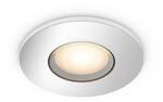 Philips Hue LED-Einbauspot Adore 1er Pack White Ambiance Silber