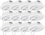 Oktaplex 12er Set Deckeneinbaustrahler Dijon Dimmbar inkl. LED Modul 4000K